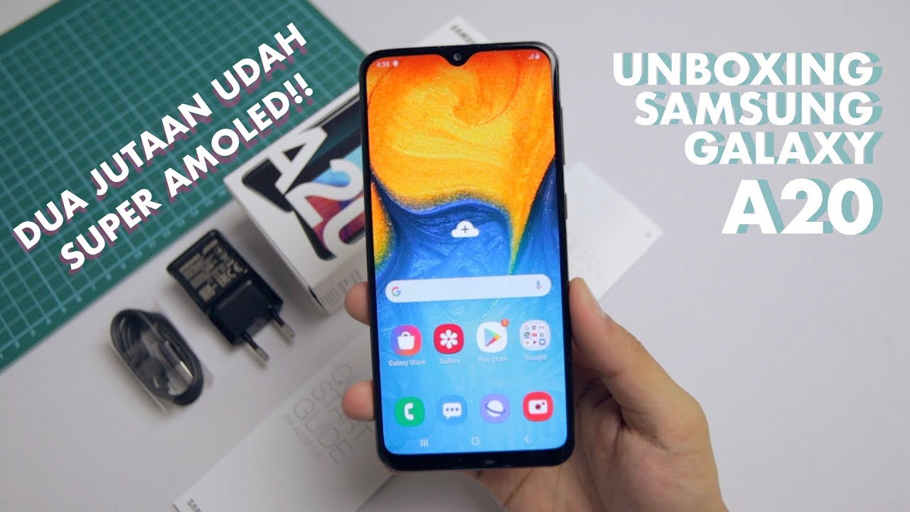 Samsung Galaxy A20 Dibekali Memori Internal Besar Di 32 GB