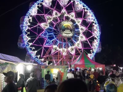 Hiburan Rakyat Sebuah Kegiatan Ekonomi Pasar Malam