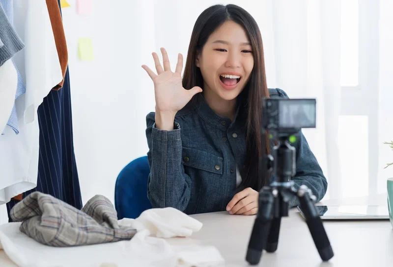 Konten Kreator Seseorang Yang Aktif Di Sosial Media