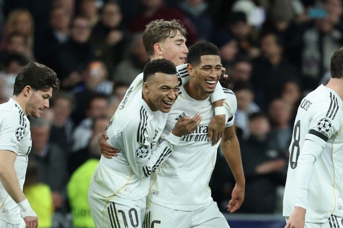 Real Madrid Ngamuk, Monaco Hancur 6-1!