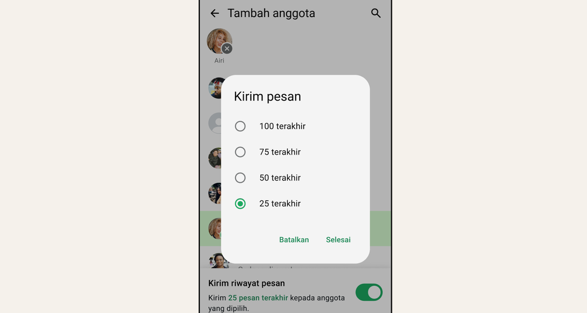 Update WA: Member Baru Grup Kini Bisa Intip Chat Lama!