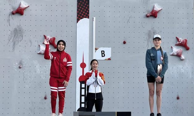 Merah Putih Berkibar! Panjat Tebing Indonesia Sabet Emas Asia